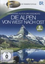 Die Alpen von West nach Ost, 5 DVDs