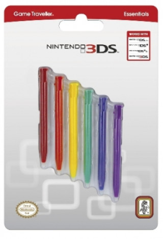 Stylus Set Rainbow (6er), Nintendo 3DS-Zubehör