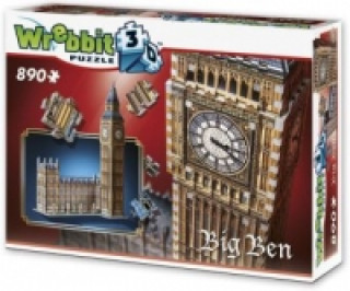 Big Ben & House Of Parliament - Queen Elisabeth Tower 3D (Puzzle)