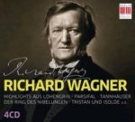 Highlights aus Lohengrin, Parsifal, Tannhäuser, Der Ring des Nibelungen, Tristan und Isolde u. a., 4 Audio-CDs
