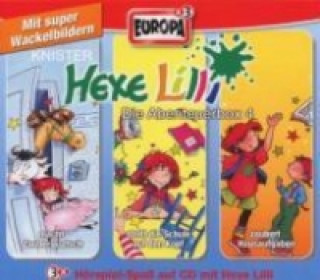 Hexe Lilli macht Zauberquatsch; Hexe Lilli stellt die Schule auf den Kopf; Hexe Lilli zaubert Hausaufgaben. Tl.4, 3 Audio-CDs