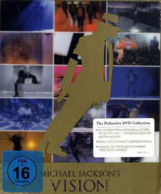 Michael Jackson's Vision, 3 DVDs m. Buch