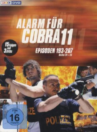 Alarm für Cobra 11, Episoden 193-207, 3 DVDs