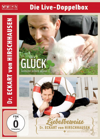 Eckart von Hirschhausen - Die Live-Doppelbox, 2 DVDs