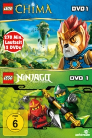 Lego: Legends of Chima / Lego Ninjago, 2 DVDs