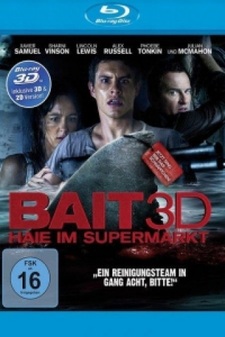 Bait - Haie im Supermarkt 3D, 1 Blu-ray