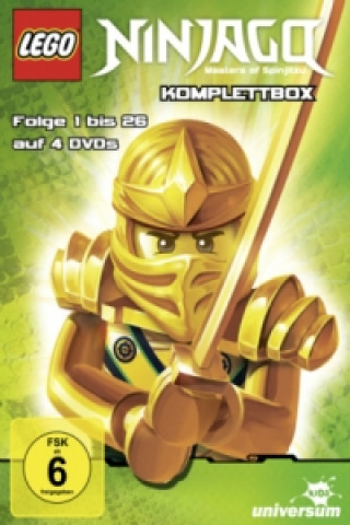 LEGO Ninjago-Box, 4 DVDs