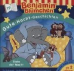 Benjamin Blümchen, Gute-Nacht-Geschichten - Tiere der Nacht, 1 Audio-CD