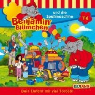 Benjamin Blümchen - Die Spaßmaschine, 1 Audio-CD