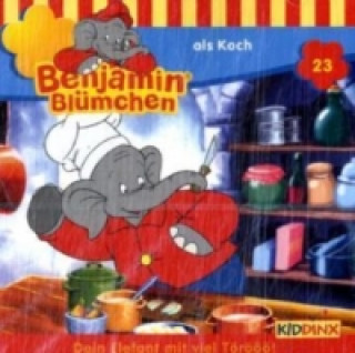 Benjamin Blümchen als Koch, 1 Audio-CD
