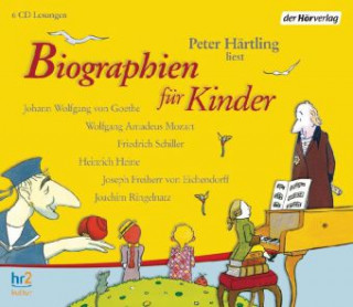Biographien für Kinder, 6 Audio-CDs