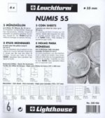 Numis Münzhüllen 55, 5er-Packung