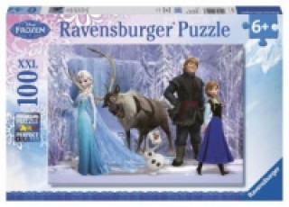 Ravensburger Kinderpuzzle - 10516 Im Reich der Schneekönigin - Disney Frozen-Puzzle für Kinder ab 6 Jahren, mit 100 Teilen im XXL-Format
