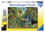 Ravensburger Kinderpuzzle - 12660 Tiere im Dschungel - Tier-Puzzle für Kinder ab 8 Jahren, mit 200 Teilen im XXL-Format