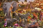 Afrikanische Tierwelt (Puzzle)