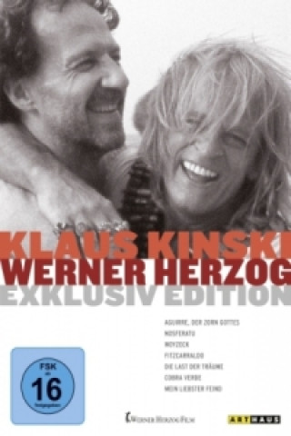 Klaus Kinski Werner Herzog Exklusiv Edition, 7 DVDs