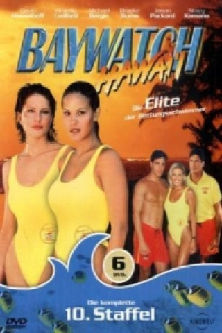 Baywatch, Die Rettungsschwimmer von Malibu. Staffel.10, 6 DVDs, deutsche u. englische Version