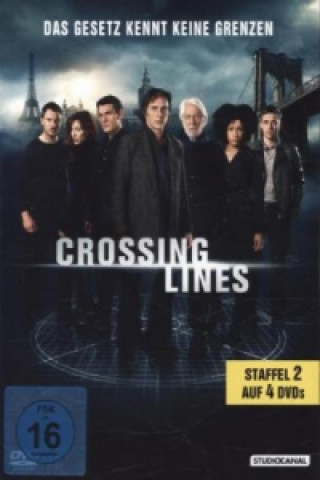 CROSSING LINES. Staffel.2, 4 DVDs