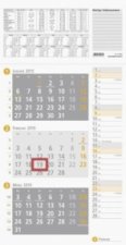 Dreimonatskalender 'Kombiplaner' (Nr. 957-007) 2020
