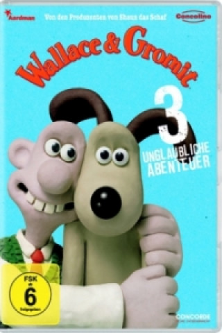 Wallace & Gromit, 3 unglaubliche Abenteuer, DVD