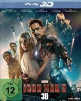 Iron Man 3 3D, 1 Blu-ray