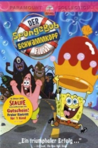 SpongeBob Schwammkopf, Der Film, 1 DVD, dtsch., engl. u. holländ.  Version