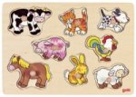 Steckpuzzle Bauernhof VII (Holzpuzzle)