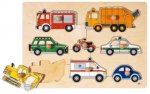 Steckpuzzle Verkehrsmittel (Holzpuzzle)