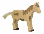 Pferd stehend, gefleckt