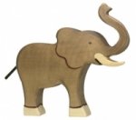 Elefant, Rüssel hoch