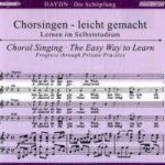 Die Schöpfung Hob.XXI:2, Chorstimme Alt, 1 Audio-CD
