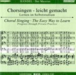 Der Messias HWV 56, Chorstimme Bass, 2 Audio-CDs
