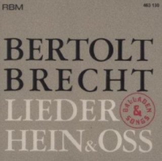 Bertold Brecht Lieder, 1 Audio-CD