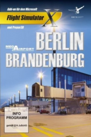 AddOn Flight Simulator X Mega Airport Berlin-Brandenburg, CD-ROM