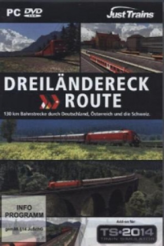 Train Simulator 2014: Dreiländereck Route (Add-On), DVD-ROM