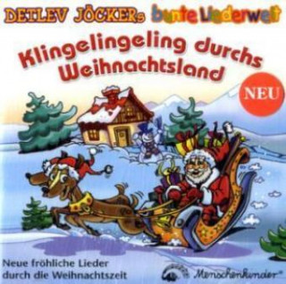 Klingelingeling durchs Weihnachtsland, 1 Audio-CD