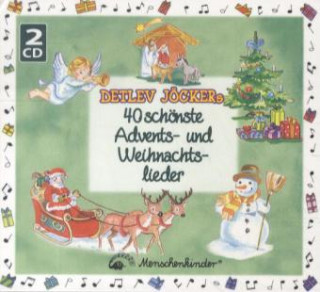 Detlev Jöckers 40 schönste Advents- und Weihnachtslieder, 2 Audio-CDs