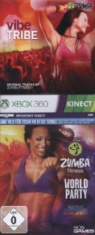 ZUMBA Fitness World Party, 1 Xbox360-DVD + Audio-CD (Special Edition)
