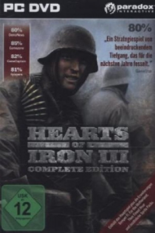 Hearts of Iron III Complete Edition, 1 DVD-ROM