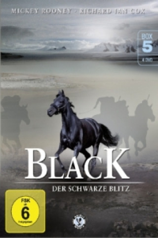 Black, der schwarze Blitz. Box.5, 4 DVDs