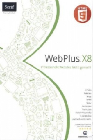 Serif WebPlus X8, 1 DVD-ROM