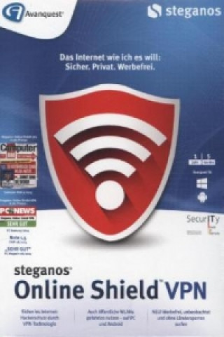 Steganos Online Shield VPN, 1 DVD-ROM