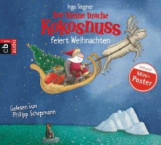 Der kleine Drache Kokosnuss feiert Weihnachten, 1 Audio-CD