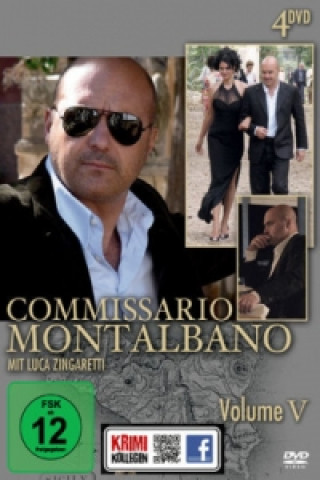 Commisario Montalbano. Staffel.5, 4 DVDs