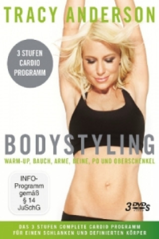 Tracy Anderson: Bodystyling-Sammelbox, Stufe 1-3, 3 DVDs