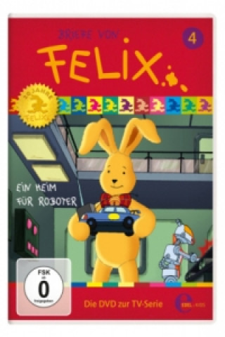 Briefe von Felix, Ein Hase auf Weltreise - Ein Heim für Roboter, 1 DVD