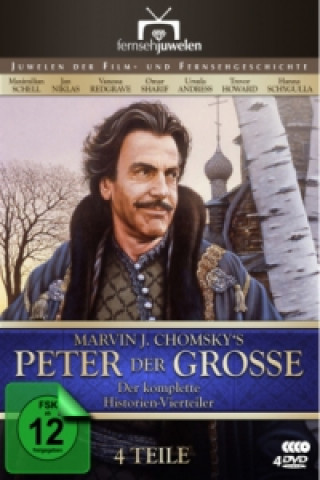 Peter der Große - Der komplette Vierteiler, 4 DVDs