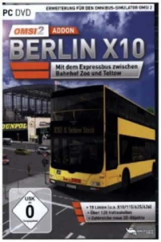OMSI AddOn Berlin X10, DVD-ROM