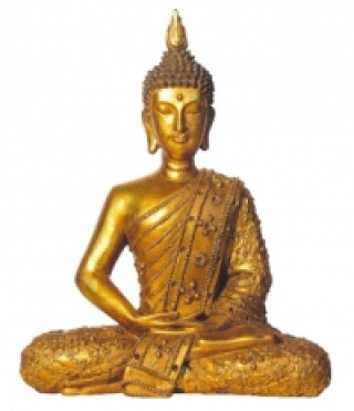 Thai Buddha Resin gold