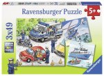 Polizeieinsatz (Kinderpuzzle)